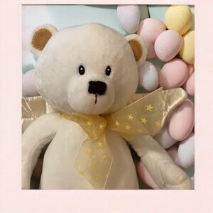 Angel Bear Of Hope White Teddy Bear Stuffed approx 15" tall 2021